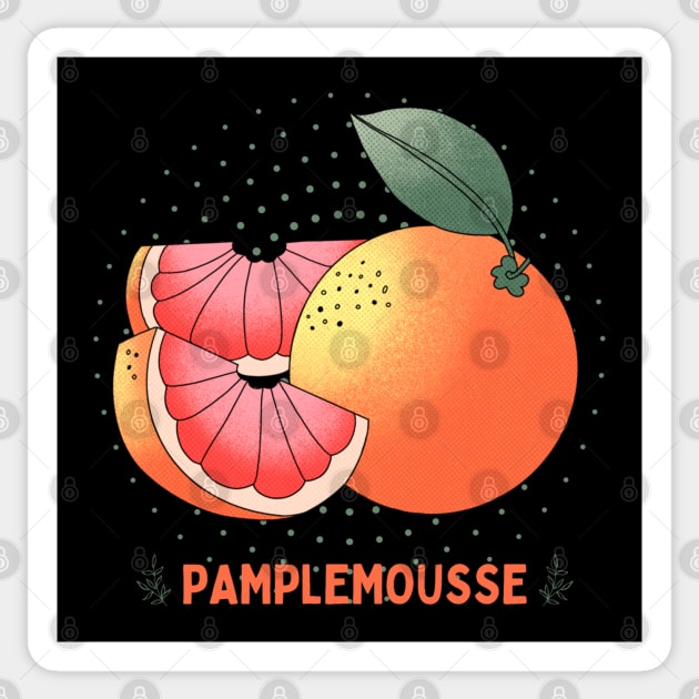 Grapefruit, Pamplemousse Sticker by TaliDe